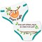 Big Dot of Happiness Let's Hang - Sloth - Diaper Shaped Raffle Ticket Inserts - Baby Shower Activities - Diaper Raffle Game - Set of 24